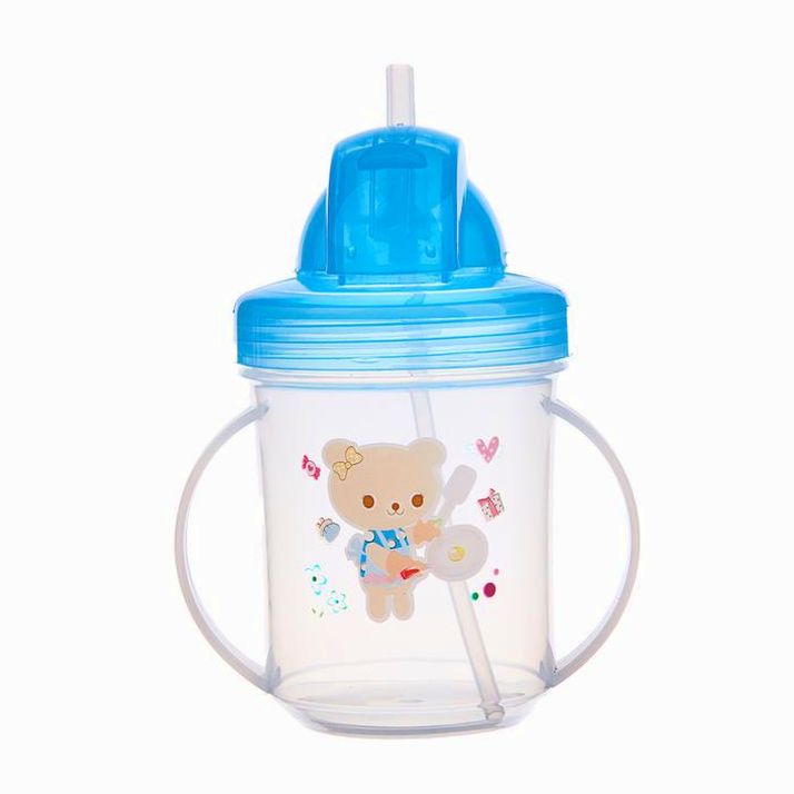 Картинка Поильник детский с трубочкой, 250 мл, от 9 мес., цвета МИКС (№2793140) от магазина Мир детей Товары для Новорожденных