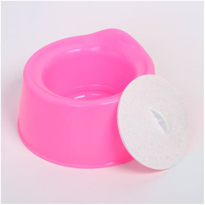 № 3643274 Горшок детский с крышкой, цвет розовый