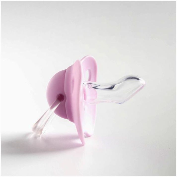 Картинка Соска-пустышка ортодонтическая, силикон, от 6 мес., с колпачком, МИКС для девочки (№4482595) от магазина Мир детей Товары для Новорожденных