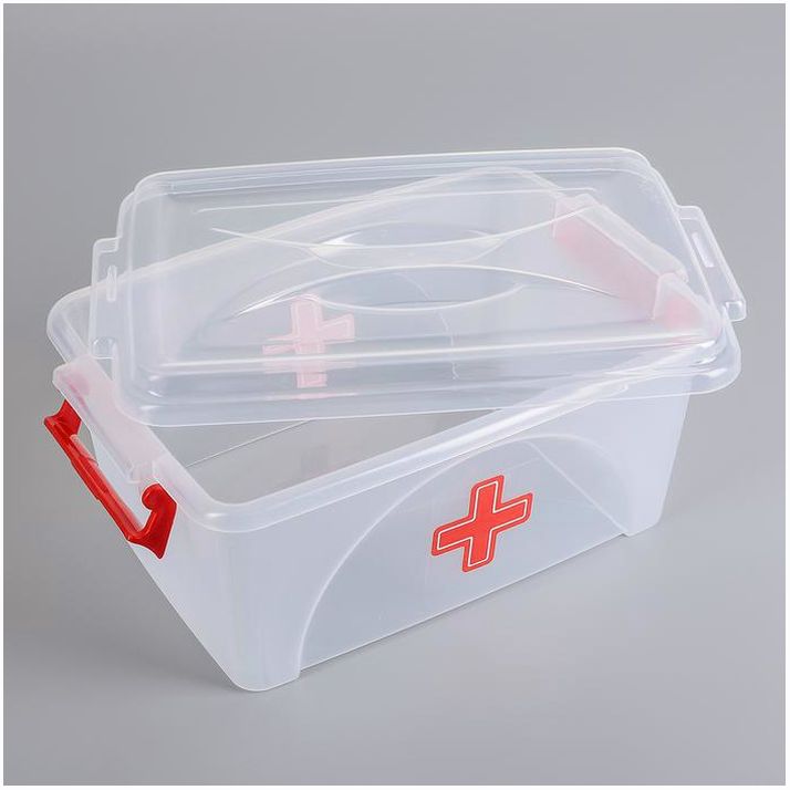 № 4777907 Контейнер прямоугольный «Аптечка», 4,5 л, с ручками