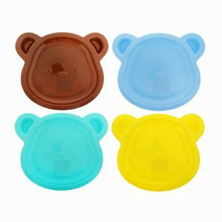 Тарелка детская «Мишка», с разделителями, от 5 мес., цвета МИКС артикул анонс 1386020