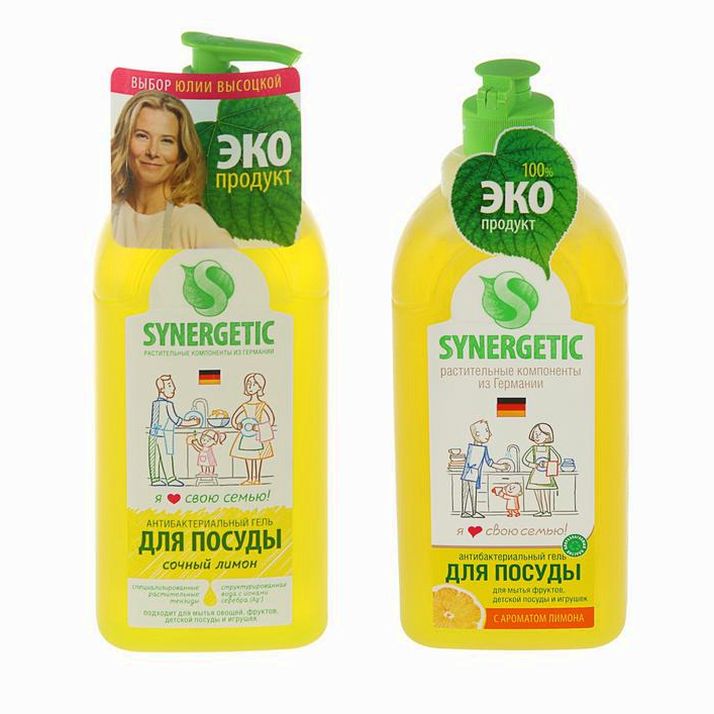 Средство для мытья посуды Synergetic 