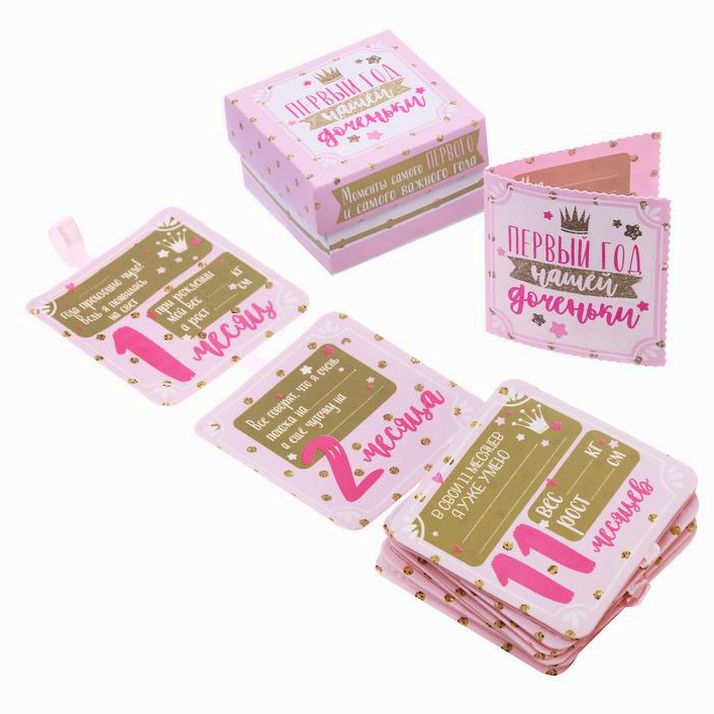 Набор фоторамок на ленте в коробке 