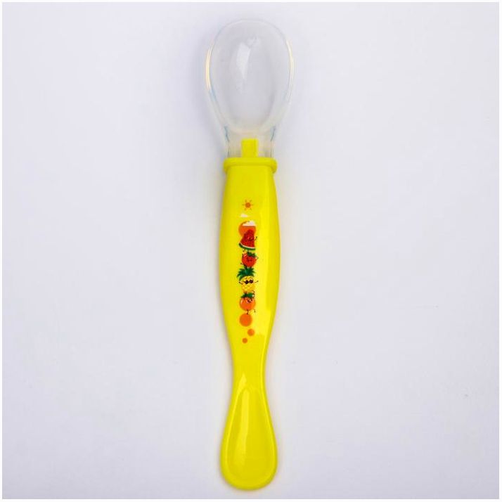 № 5060429 Ложка силиконовая детская «Фруктовая тусовка»