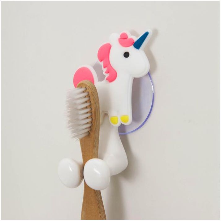 № 1125769 Держатель для зубной щётки детский «Весёлые зверюшки», на присоске, дизайн МИКС