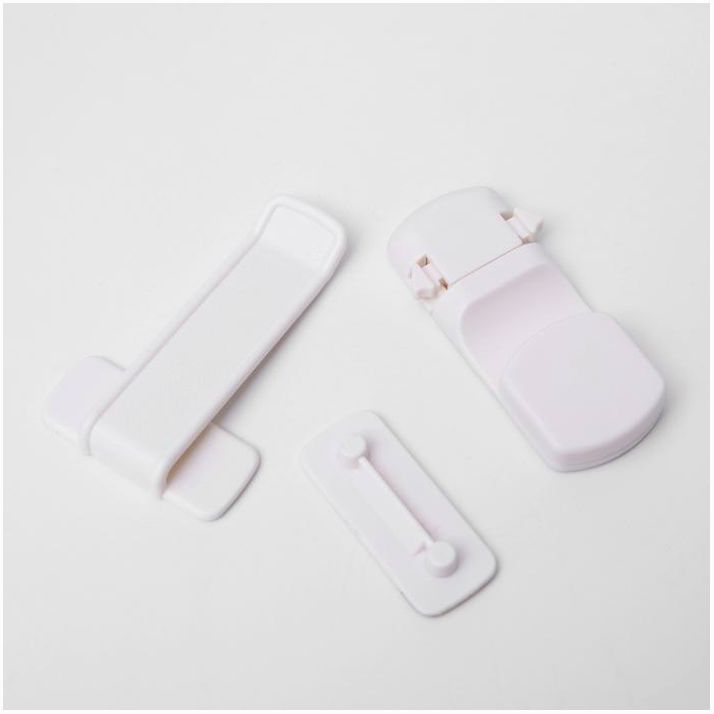 № 4729554 Набор блокираторов для выдвижных ящиков, 2 шт., цвет белый