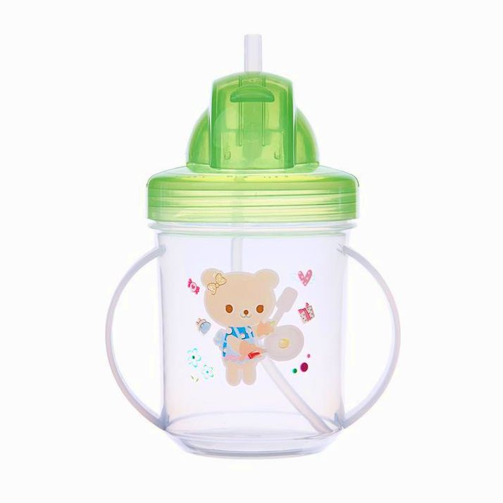 Поильник детский с трубочкой, 250 мл, от 9 мес., цвета МИКС артикул анонс 2793140