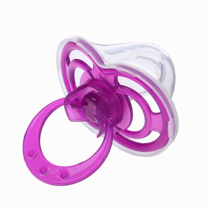 Картинка Соска - пустышка ортодонтическая, силикон, +6мес., «Бантик», с колпачком, фиолетовый (№2589904) от магазина Мир детей Товары для Новорожденных