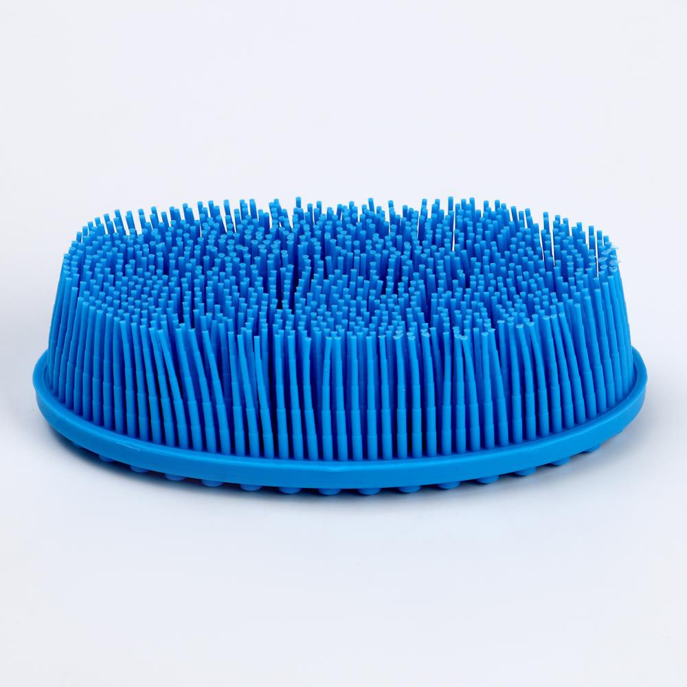 Картинка Мочалка детская силиконовая для купания малышей, цвет голубой (№10102946) от магазина Мир детей Товары для Новорожденных