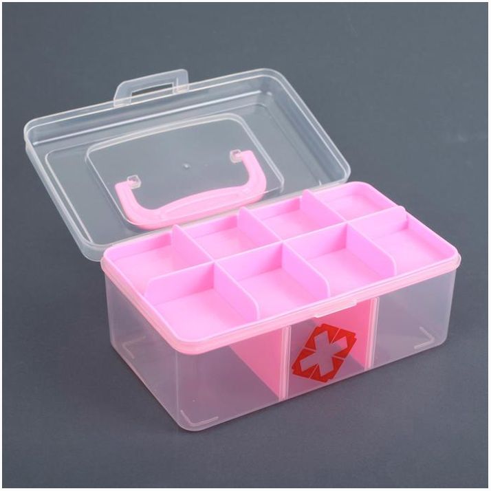 № 3121637 Аптечка, 20?12?9 см, цвет МИКС