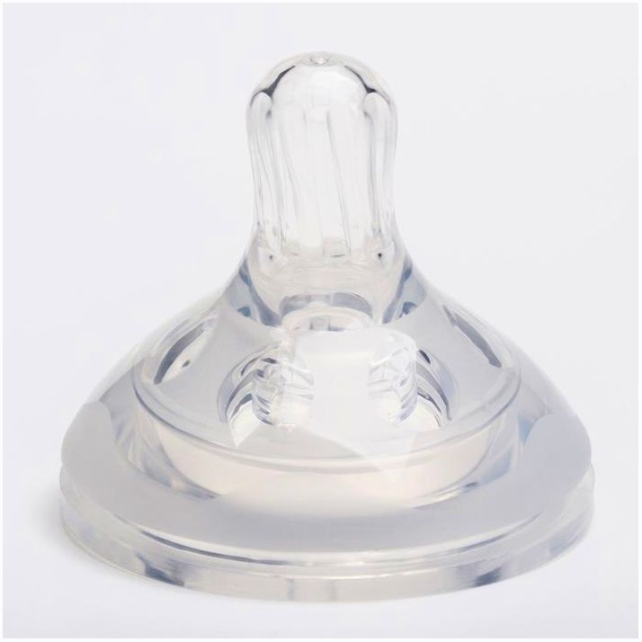 Соска силиконовая, широкое горло, от 6 мес., быстрый поток артикул анонс 6929808