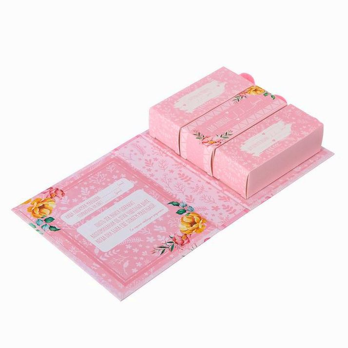 Картинка Набор памятных коробочек для девочки "Книга нашей малышки" (№2905370) от магазина Мир детей Товары для Новорожденных