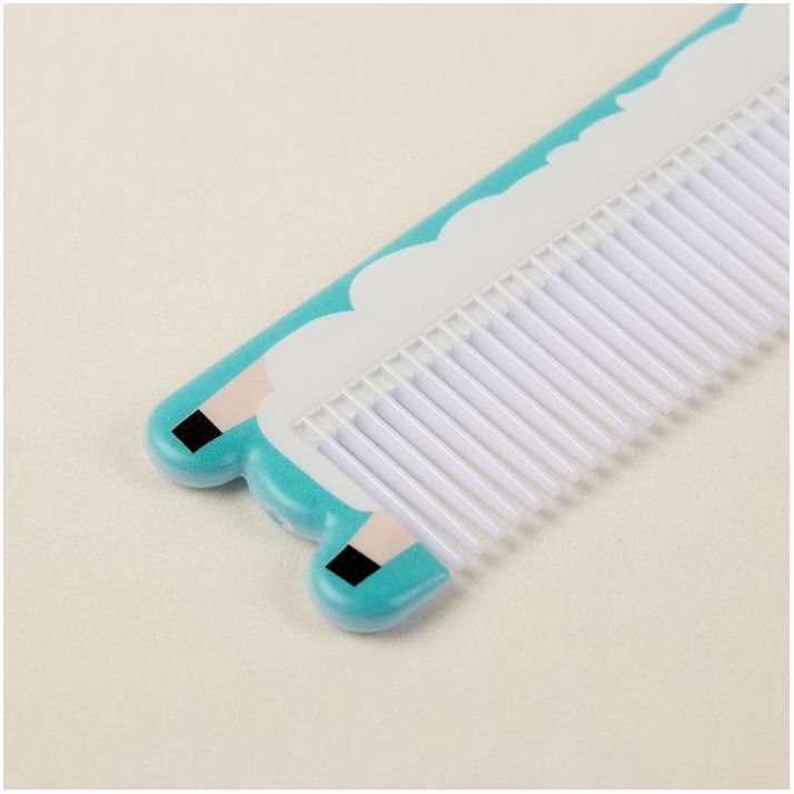 № 4563940 Расчёска фигурная «Ла-ла-лама», 14,7 ? 3,8 см