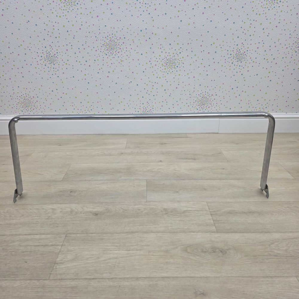 Картинка Вешало торговое  на стеллаж водолей (длина 1 м) под одежду на плечиках (№Пвеш1) от магазина Мир детей Товары для Новорожденных