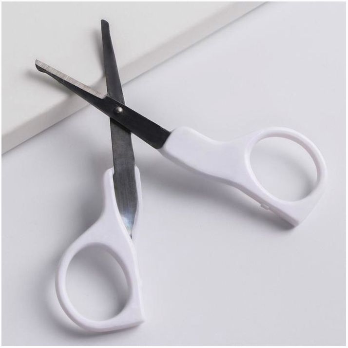 № 5231427 Маникюрные ножницы детские, цвет белый