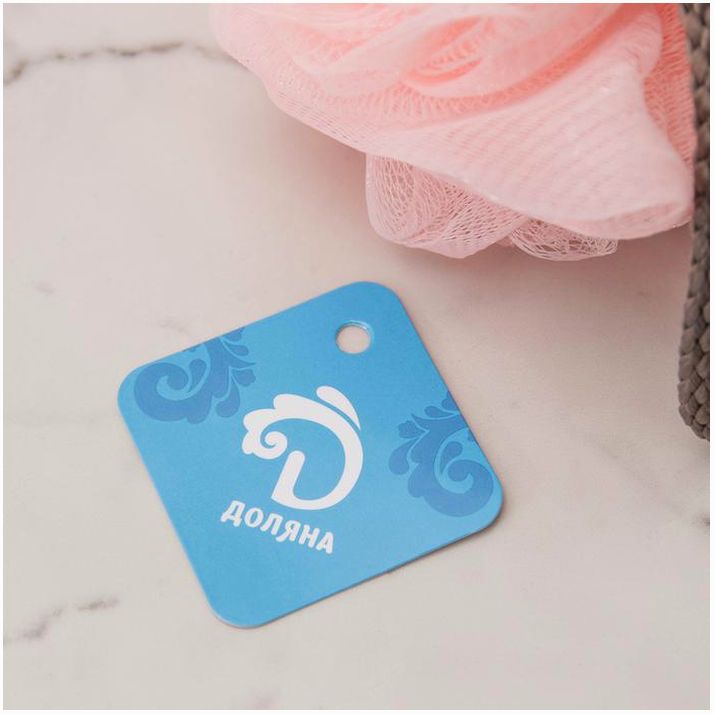 Картинка Мочалка для тела Доляна «Нежность», 50 гр, цвет МИКС (№5376379) от магазина Мир детей Товары для Новорожденных