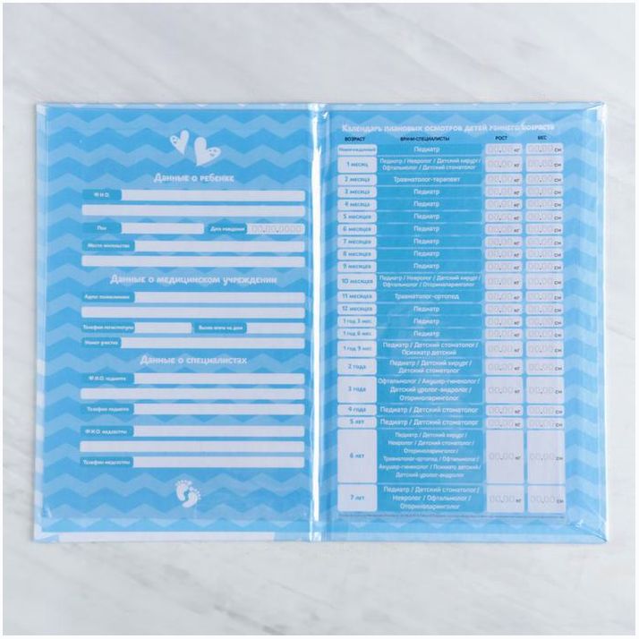 № 4262434 Папка для медицинского полиса 