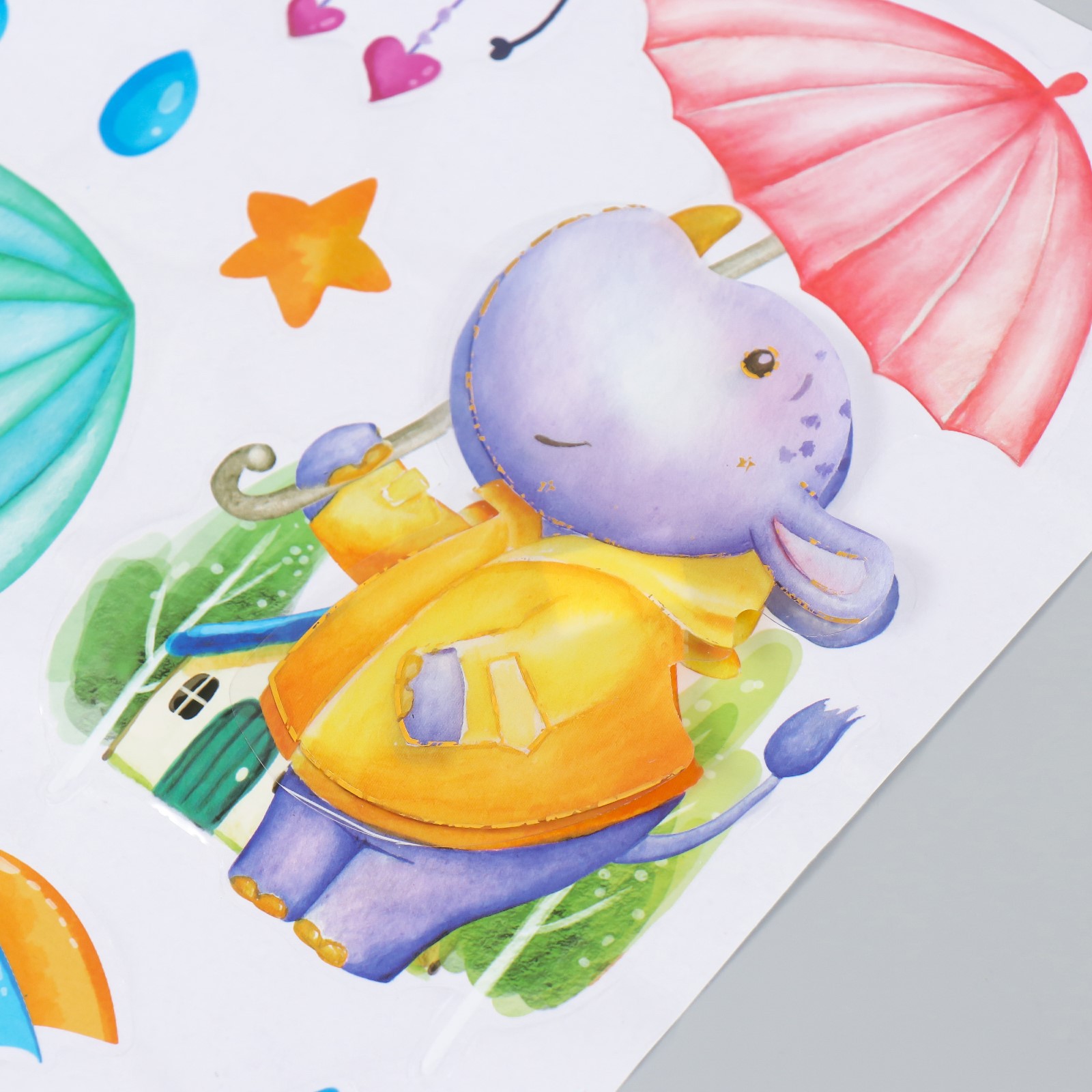 № 9709623 Наклейка пластик многослойная 