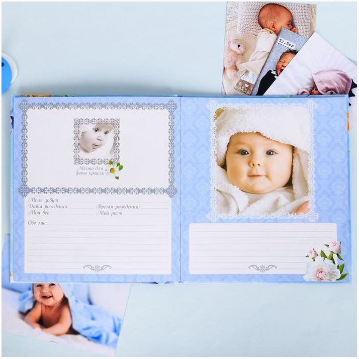 Картинка Фотокнига малыша "Наш милый малыш" (№2803795) от магазина Мир детей Товары для Новорожденных
