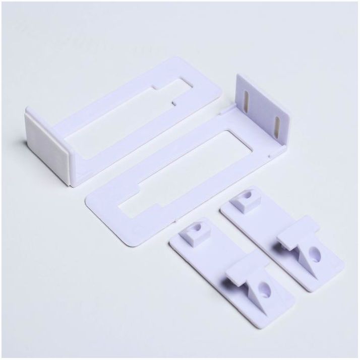 Картинка Набор блокираторов для выдвижных ящиков, 2 шт., цвет белый (№4298893) от магазина Мир детей Товары для Новорожденных