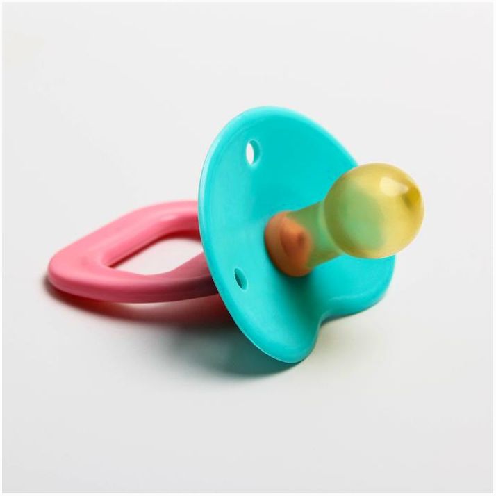 Картинка Соска-пустышка латексная классическая «Вишенка» с кольцом, от 0 мес., цвета МИКС (№1476709) от магазина Мир детей Товары для Новорожденных