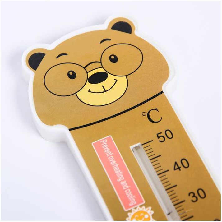 Картинка Термометр комнатный «Мишка в очках», цвет МИКС (№4477730) от магазина Мир детей Товары для Новорожденных