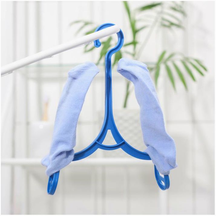 № 3622285 Вешалка-сушилка для обуви «Следы», 29?15 см, цвет МИКС