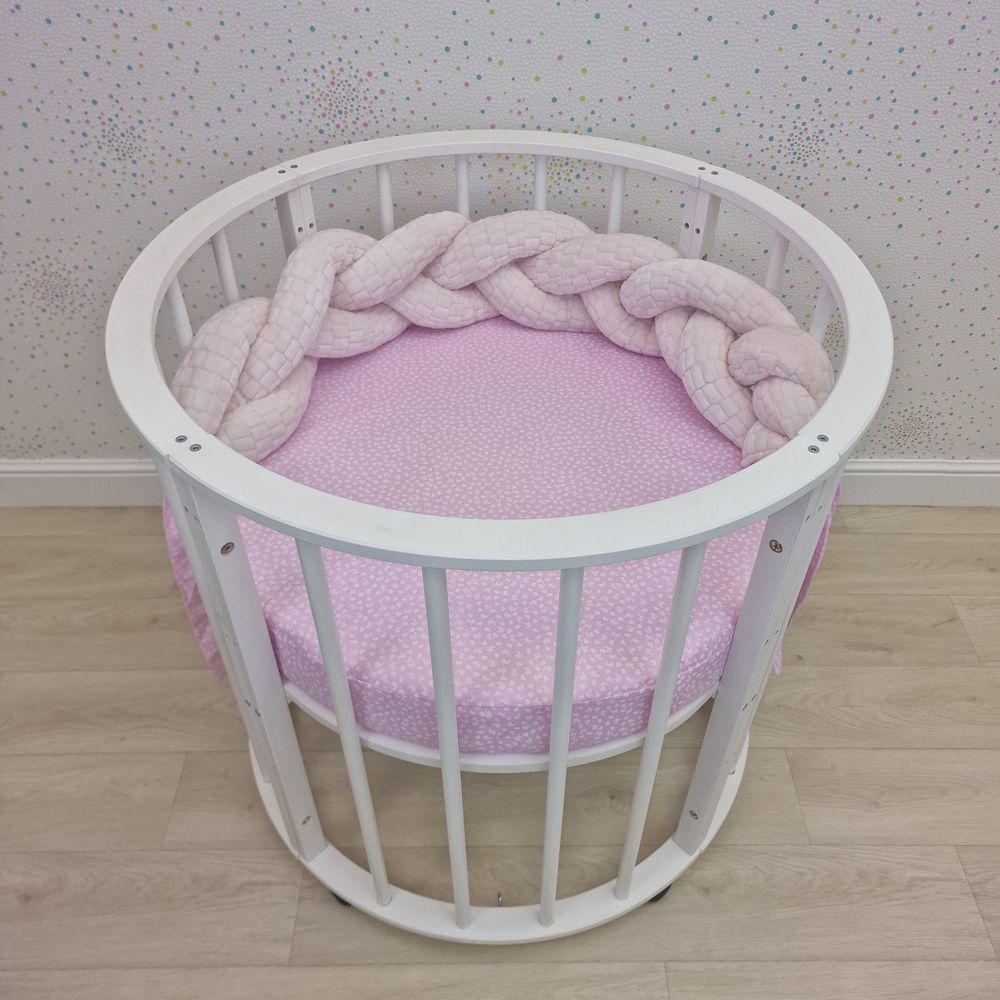 Картинка Бортик - "Коса 3х" (плюш + синтепух) (№984в) цвета в ассортименте от магазина Мир детей Товары для Новорожденных