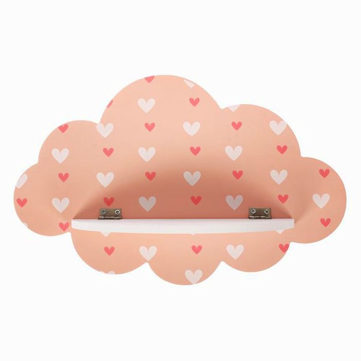 Картинка Полка детская "Сердечки", 27 х 17 см (№3899593) от магазина Мир детей Товары для Новорожденных