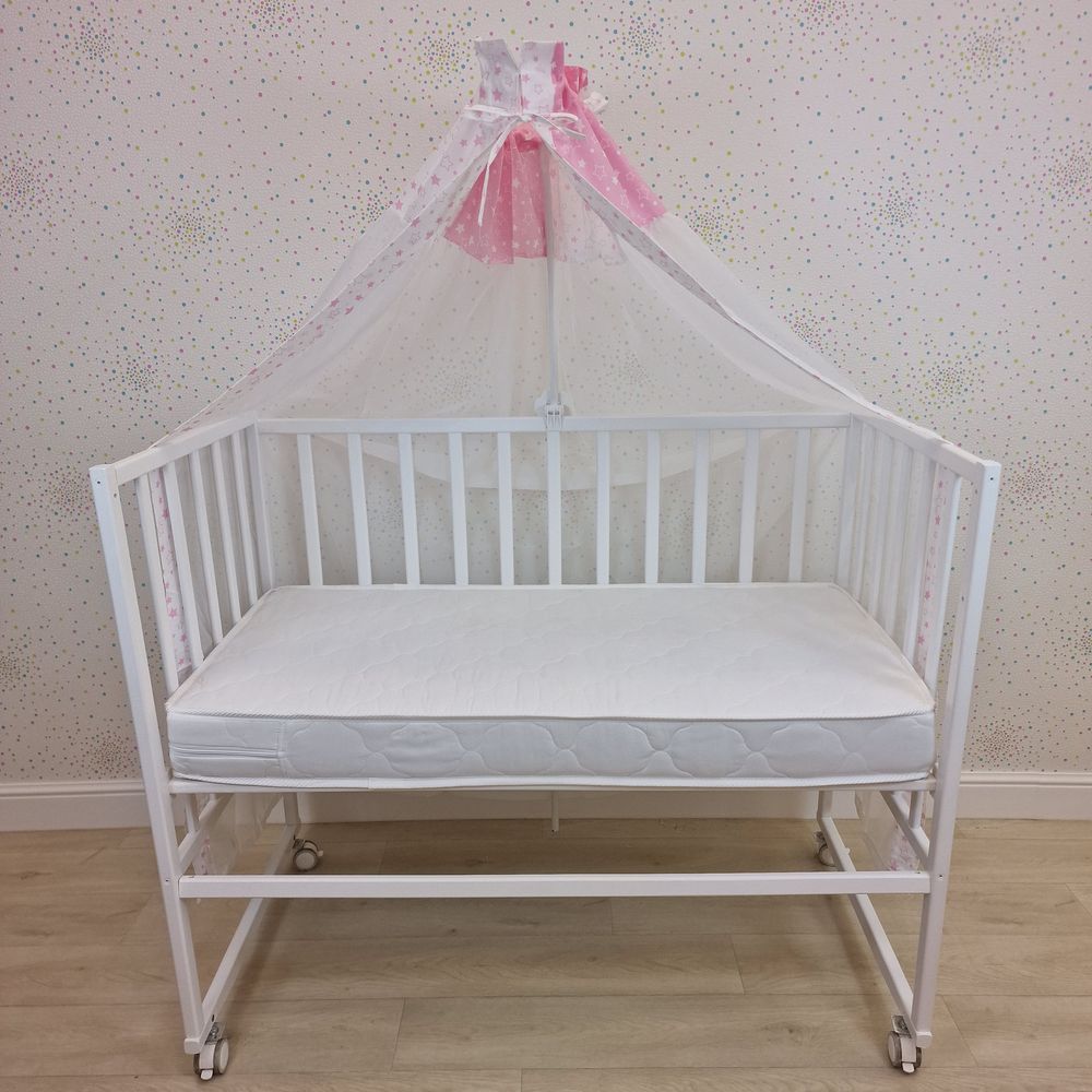 Балдахин (бязь/сеточка) + бант (бязь) артикул анонс 941_05