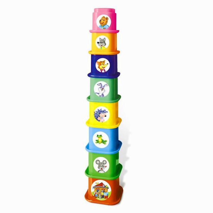 Пирамидка «Теремок», МИКС артикул анонс 2399688