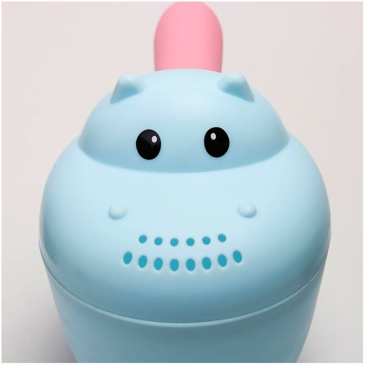 Картинка Ковш для купания и мытья головы, банный ковшик, хозяйственный «Бегемотик», 500 мл., цвет МИКС (№4350277) от магазина Мир детей Товары для Новорожденных