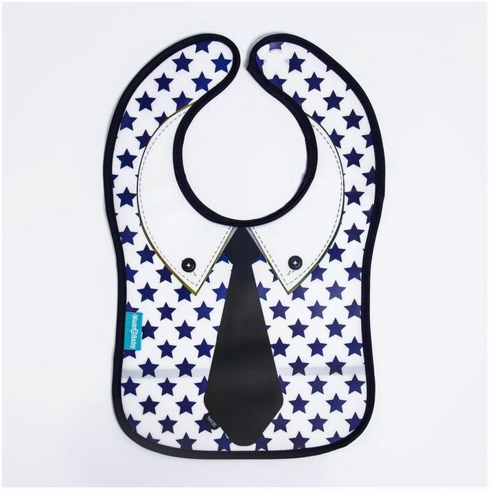 Нагрудник для кормления «Лучший сын» непромокаемый на липучке, с карманом артикул анонс 2237090