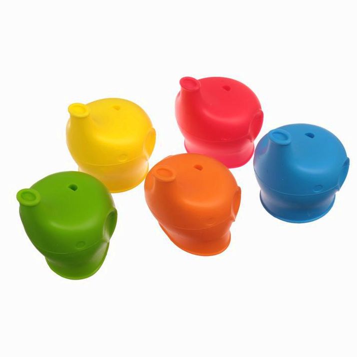 Картинка Насадка-поильник «Слоник» на бутылочку, стакан, кружку, от 5 мес., цвета МИКС (№2825365) от магазина Мир детей Товары для Новорожденных