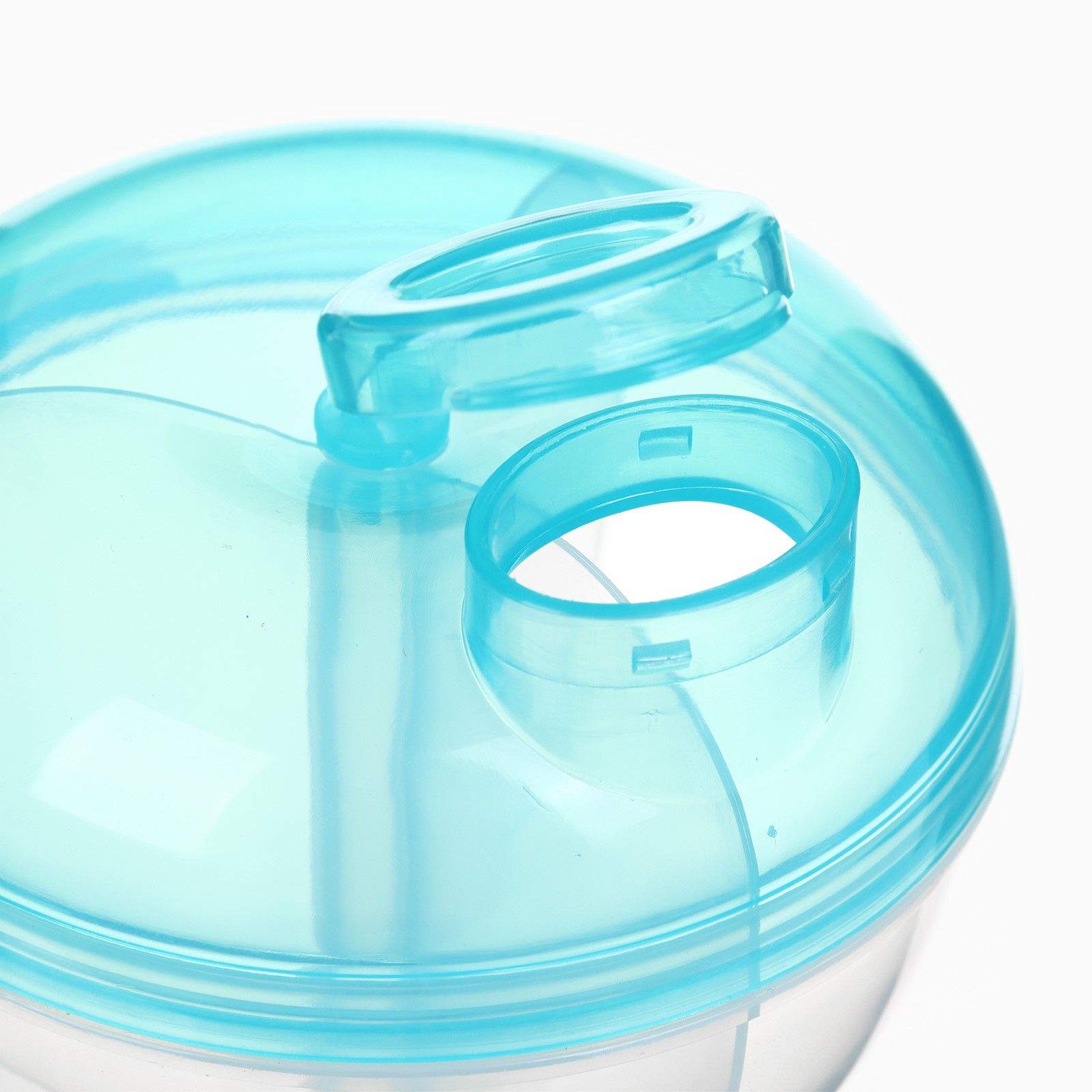 № 10745945 Контейнер для детского питания, 3 секции, ВИД 3, 180мл., цвет голубой