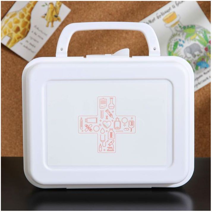 Аптечка малая, 900 мл, цвет снежно-белый артикул анонс 2042792