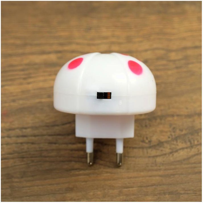 Картинка Ночник "Жучок" 1Вт МИКС 6х6х9 см RISALUX (№4301200) от магазина Мир детей Товары для Новорожденных