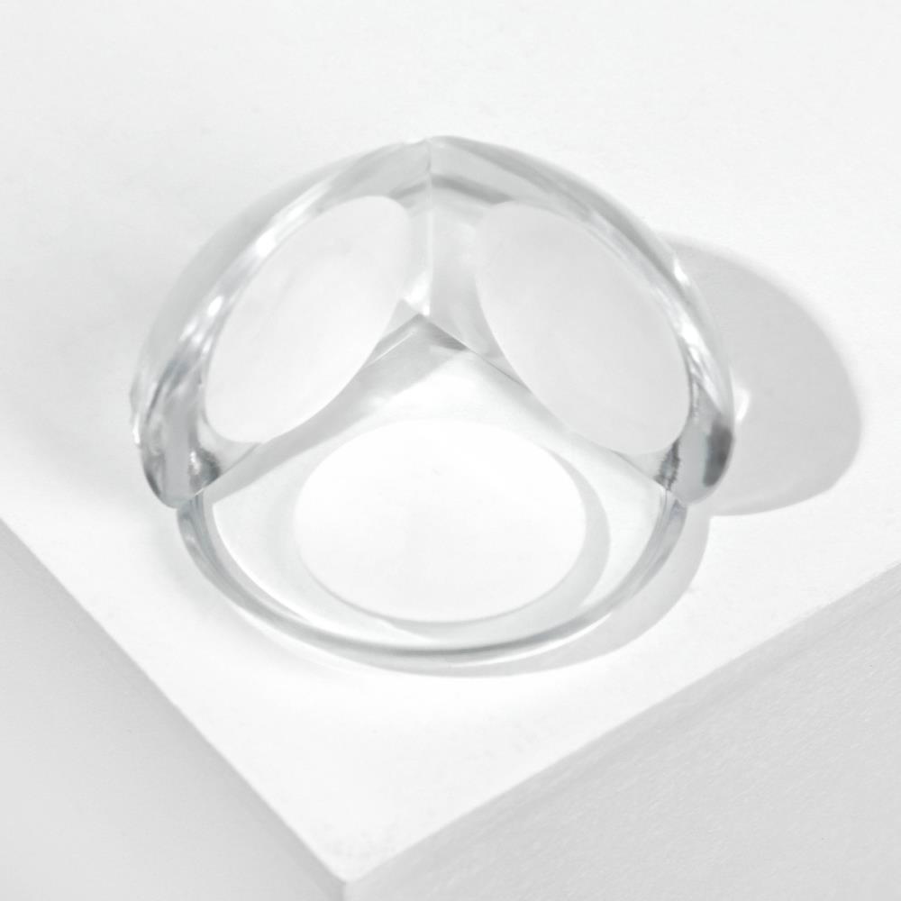 № 10216176 Защитные накладки на углы, круглые, набор 8 шт, силикон, Крошка Я