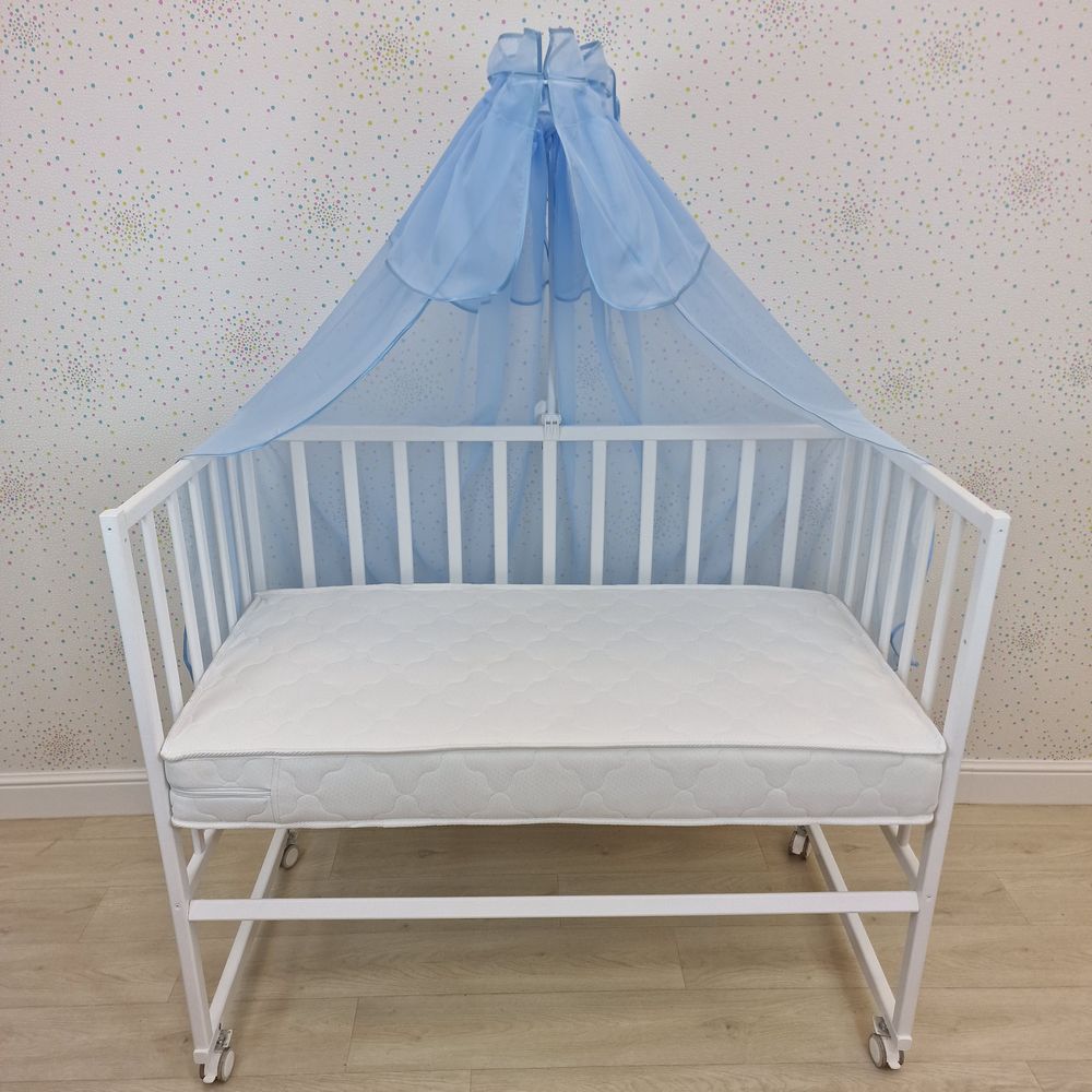 Картинка Балдахин с окантовкой (сеточка) (№943) цвета в ассортименте от магазина Мир детей Товары для Новорожденных