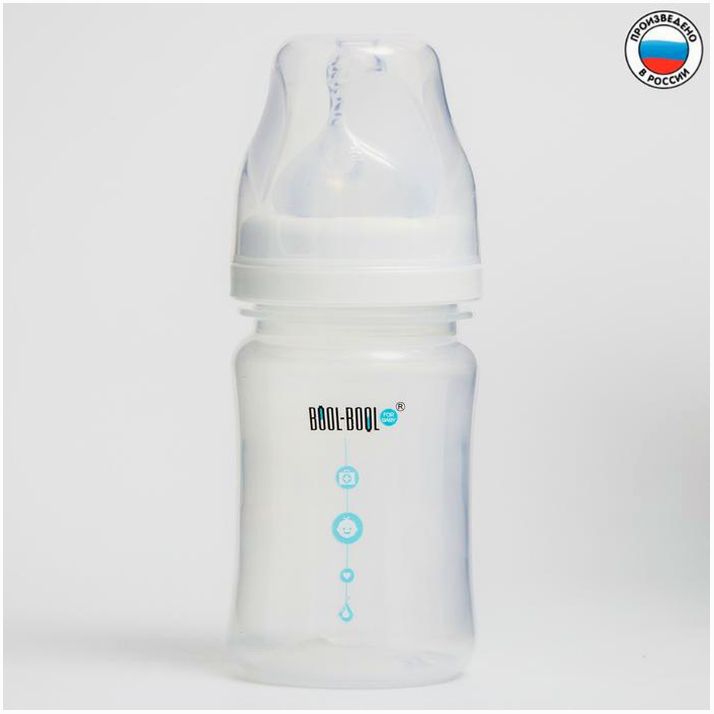 Бутылочка для кормления, широкое горло ULTRA MED, 150 мл., от 0 мес., медленный поток артикул анонс 5073677