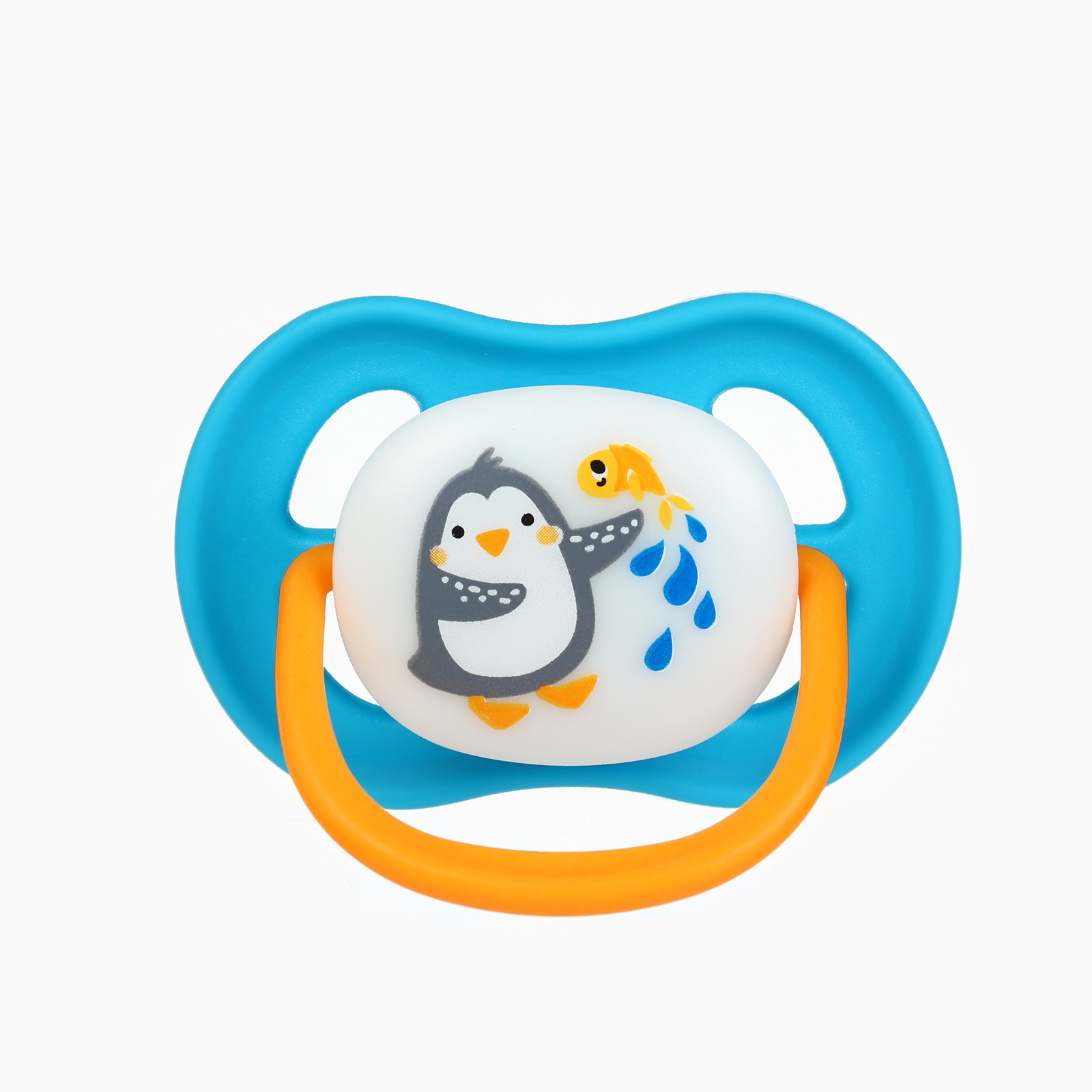 Картинка Соска - пустышка анатомическая "Для мальчика" +6 мес., 2 шт. + контейнер (№10754903) от магазина Мир детей Товары для Новорожденных