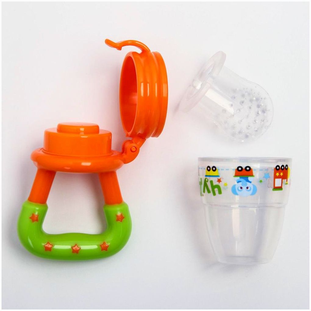 № 10346464 Ниблер для прикорма, с силиконовой сеточкой Крошка Я и M&B, цвет и виды МИКС