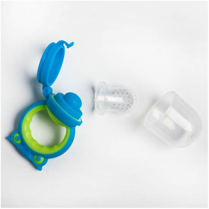 № 2825282 Ниблер для прикорма «Совушка», с силиконовой сеточкой, цвет голубой