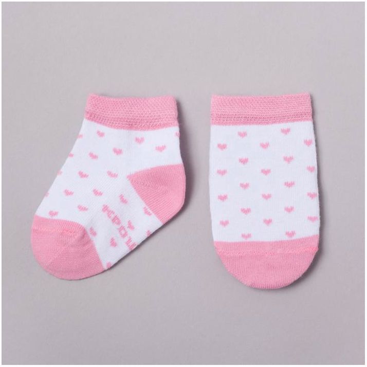 Картинка Набор носков Крошка Я «Котёнок», 2 пары, 6-8 см (№4361354) от магазина Мир детей Товары для Новорожденных