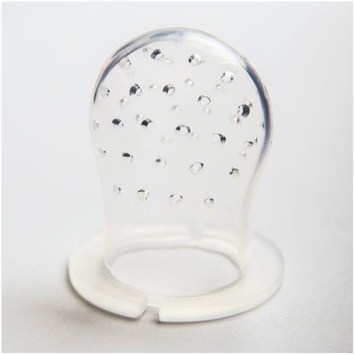 Картинка Ниблер с силиконовой сеточкой, вращающийся поршень, цвет розовый (№4350267) от магазина Мир детей Товары для Новорожденных