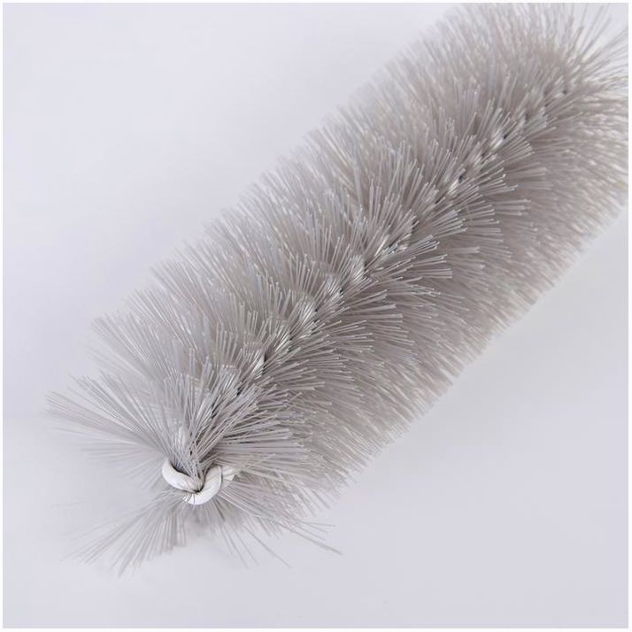 № 4601186 Ёршик по уходу за детскими бутылочками, цвет серый