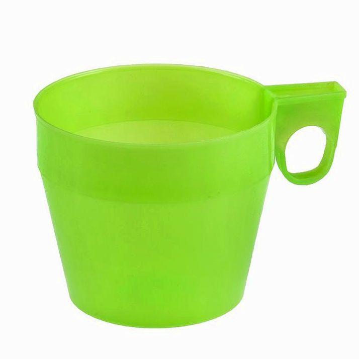 Кружка пластиковая 250 мл., цвет МИКС артикул анонс 3442606