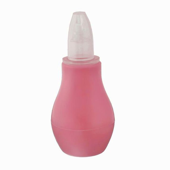 Детский назальный аспиратор, с колпачком, цвет розовый артикул анонс 2315253