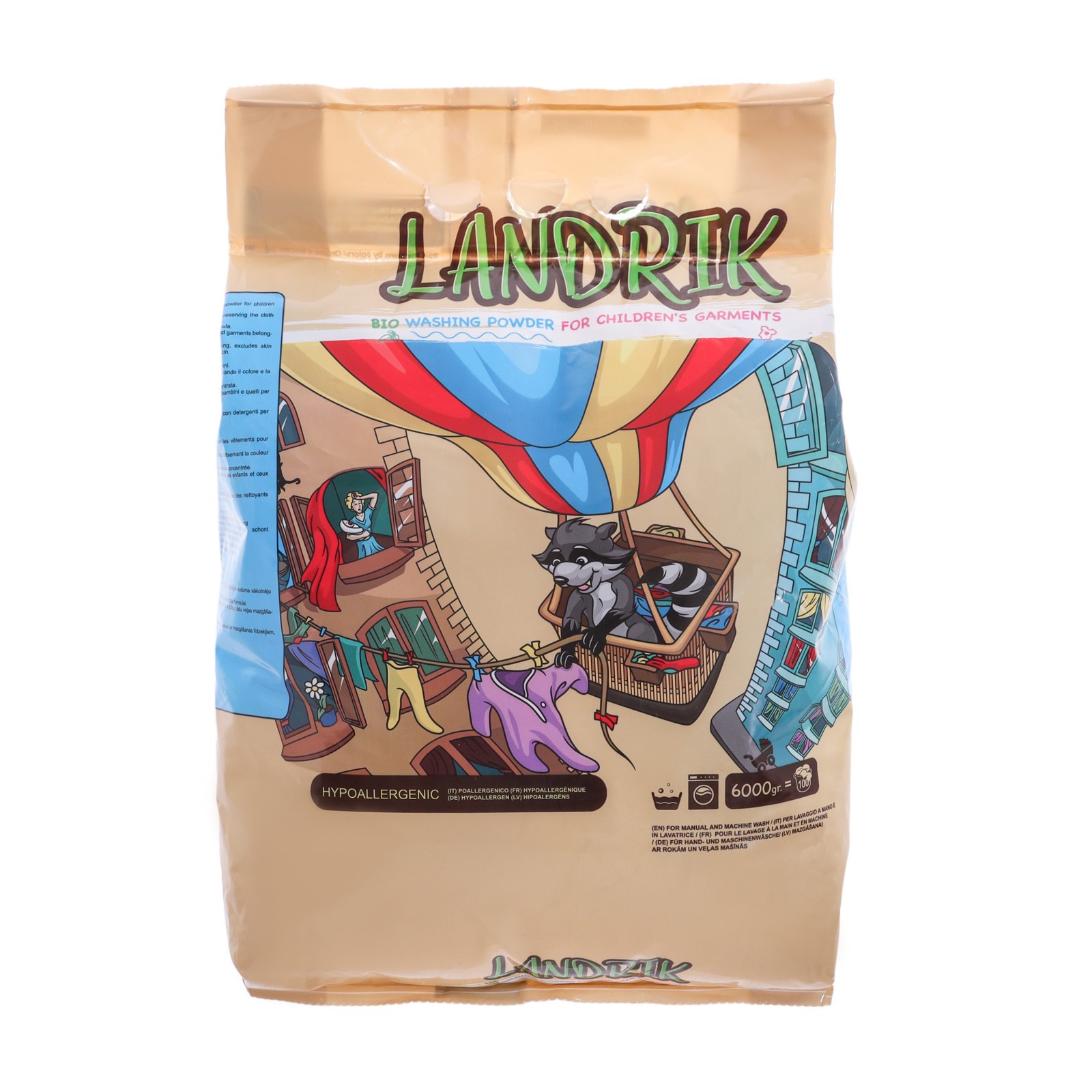 Стиральный порошок Детский, LANDRIK, 6 кг артикул анонс 10478027