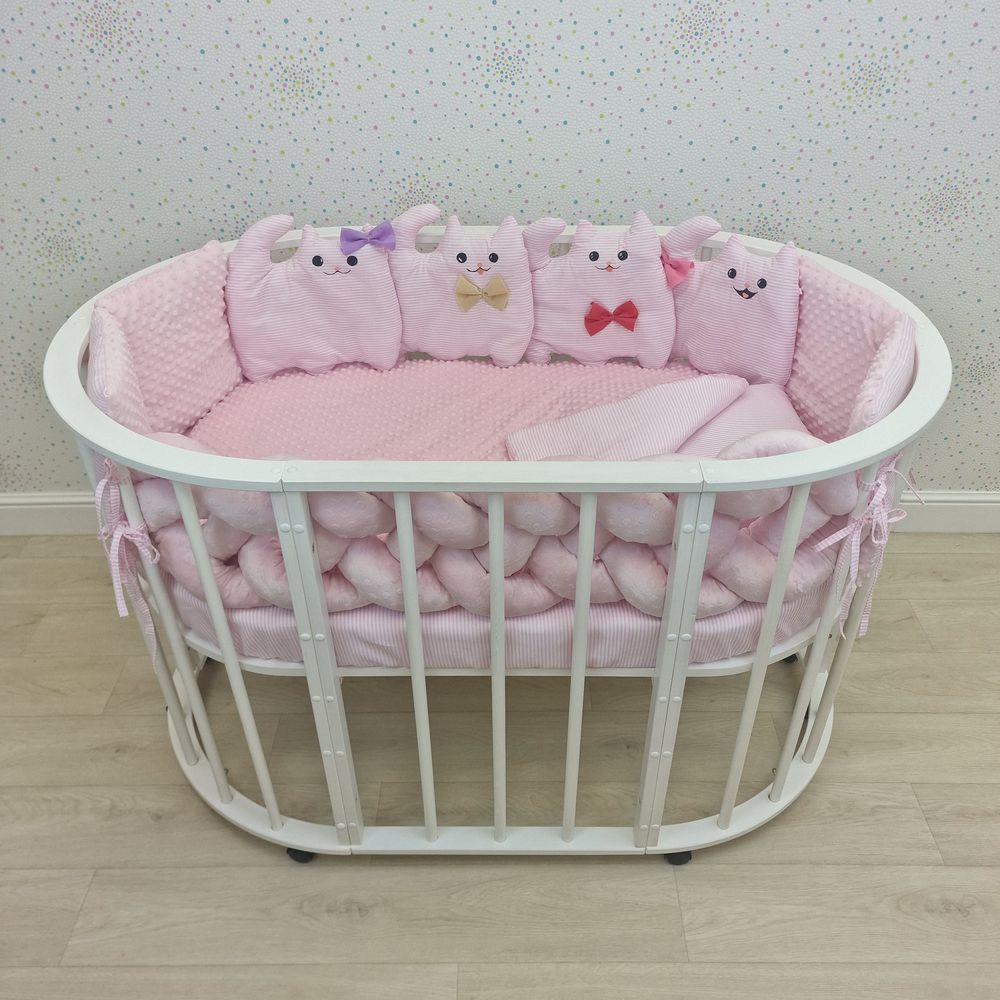 № 1181-0-1бб КПБ 16 пр (борт + пододеяльник + одеяло + наволочка + подушка + простынь (плюш/бязь)